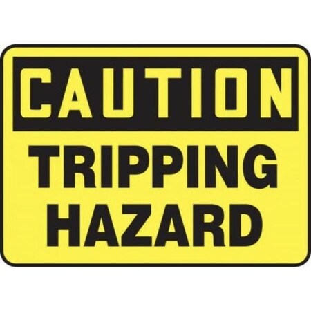 Accuform OSHA CAUTION Safety Sign TRIPPING MSTF664VP MSTF664VP